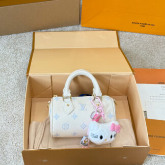 Louis Vuitton p140 Nano Speedy 16 Retiro Handbag