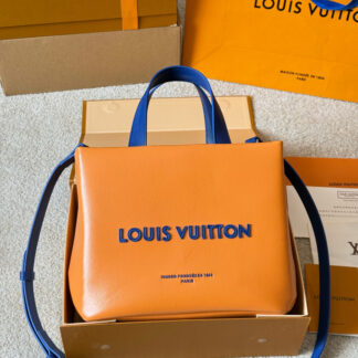 Louis Vuitton p185 Mini Shopper Pharrell Williams Saffron Tote Bag