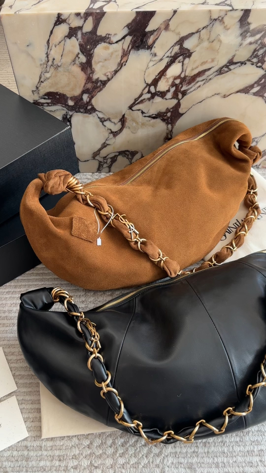 Designer Material Calfskin Hardware Gold tone Pattern Clutch Large