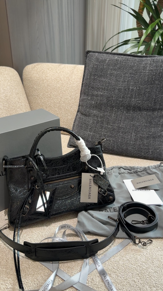 Balenciaga City Crossbody Bag Leather