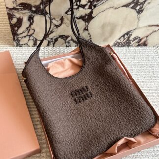 Miu Miu Leather Tote Bag