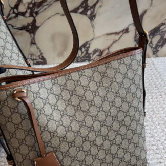 Gucci Leather Tote Bag