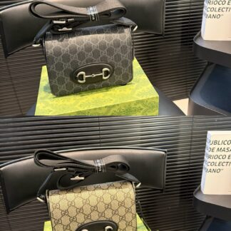 Gucci Horsebit 1955 Crossbody Bag Canvas