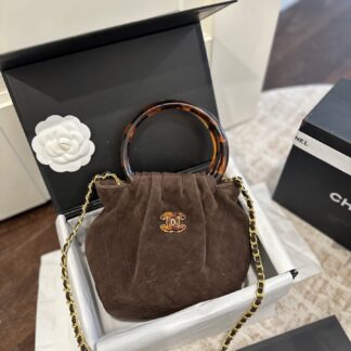 Chanel Suede Handbag Suede