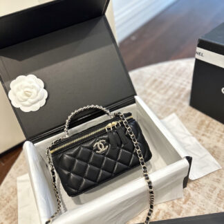 Chanel Leather Crossbody Bag Leather