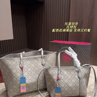 Tory Burch Leather Tote Bag Leather