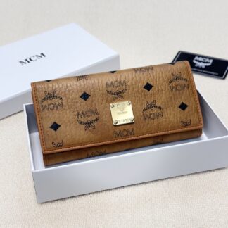 MCM Visetos Wallet Canvas