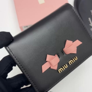 Miu Miu Leather Wallet Leather