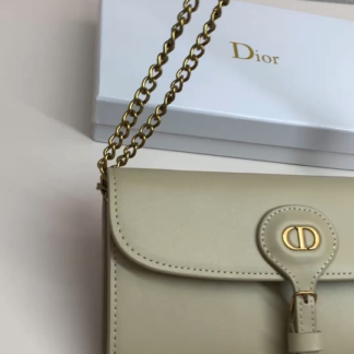 Dior Leather Shoulder Bag Leather