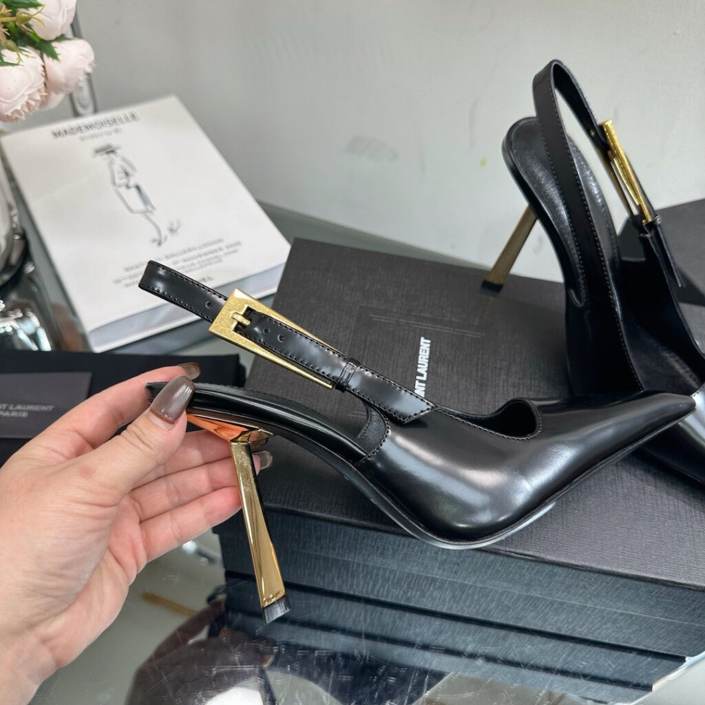 Saint Laurent pumps editorial product context 1