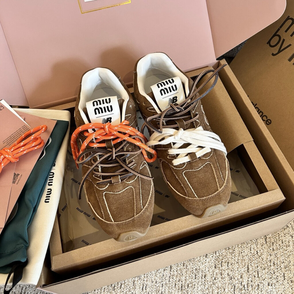 Miu Miu New Balance Sneakers editorial product context 1