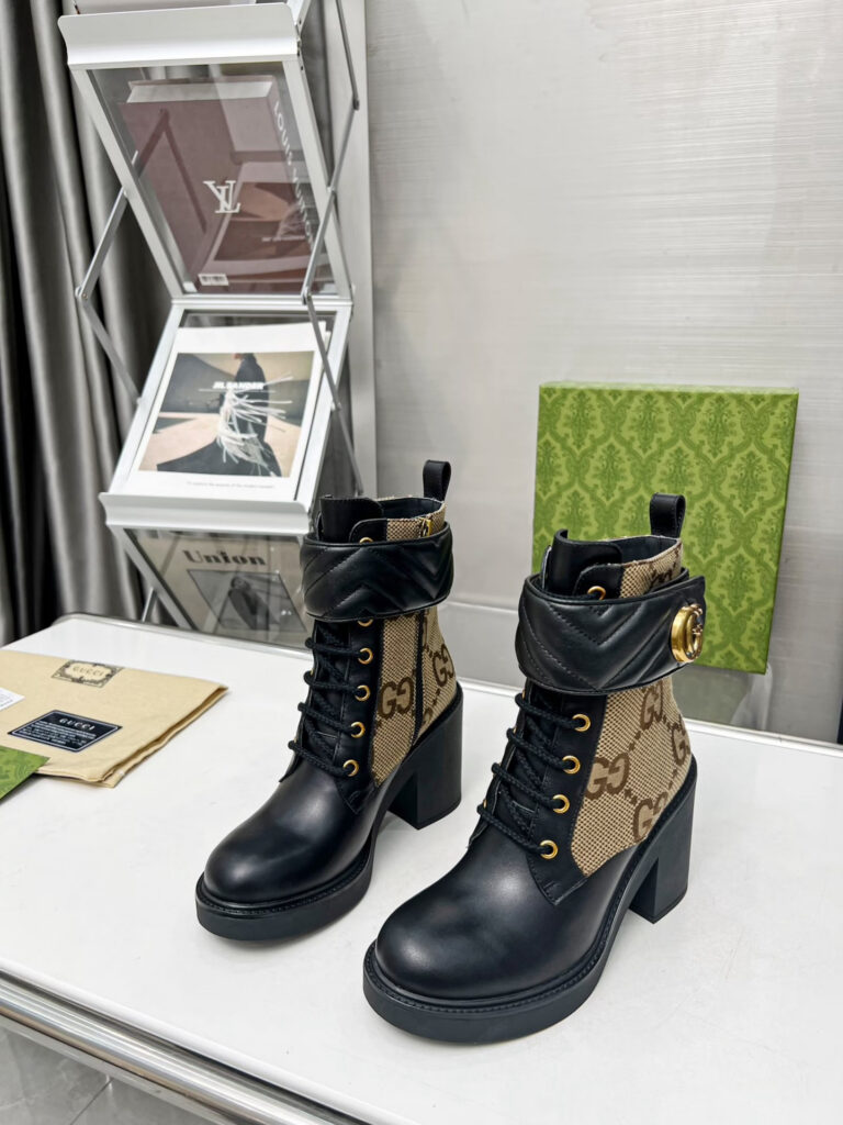 Gucci boots editorial product context 1