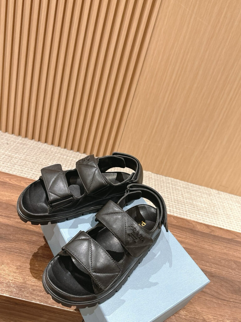 Prada sandals editorial product context 1