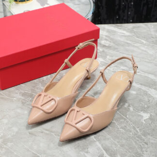 Valentino 40mm VLogo Signature slingback pumps