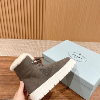 Prada montecarlo re-edition 2005 suede sneakers