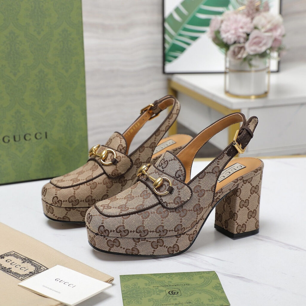 Gucci Women's Horsebit Mules editorial product context 1