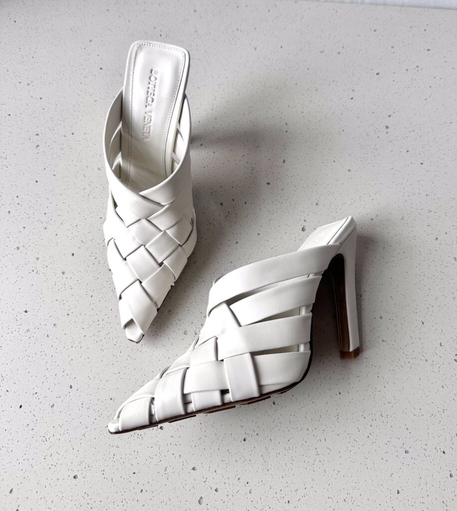 Bottega Veneta Alfie Mule Piece 10 cm editorial product context 1