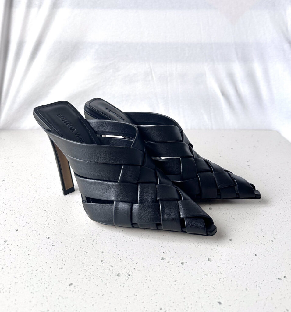 Bottega Veneta Alfie Mule Piece 10 cm editorial product context 1