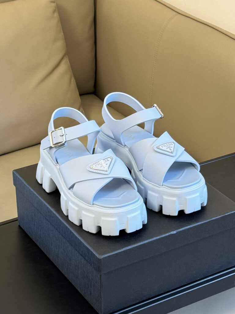 Prada sandals editorial product context 1