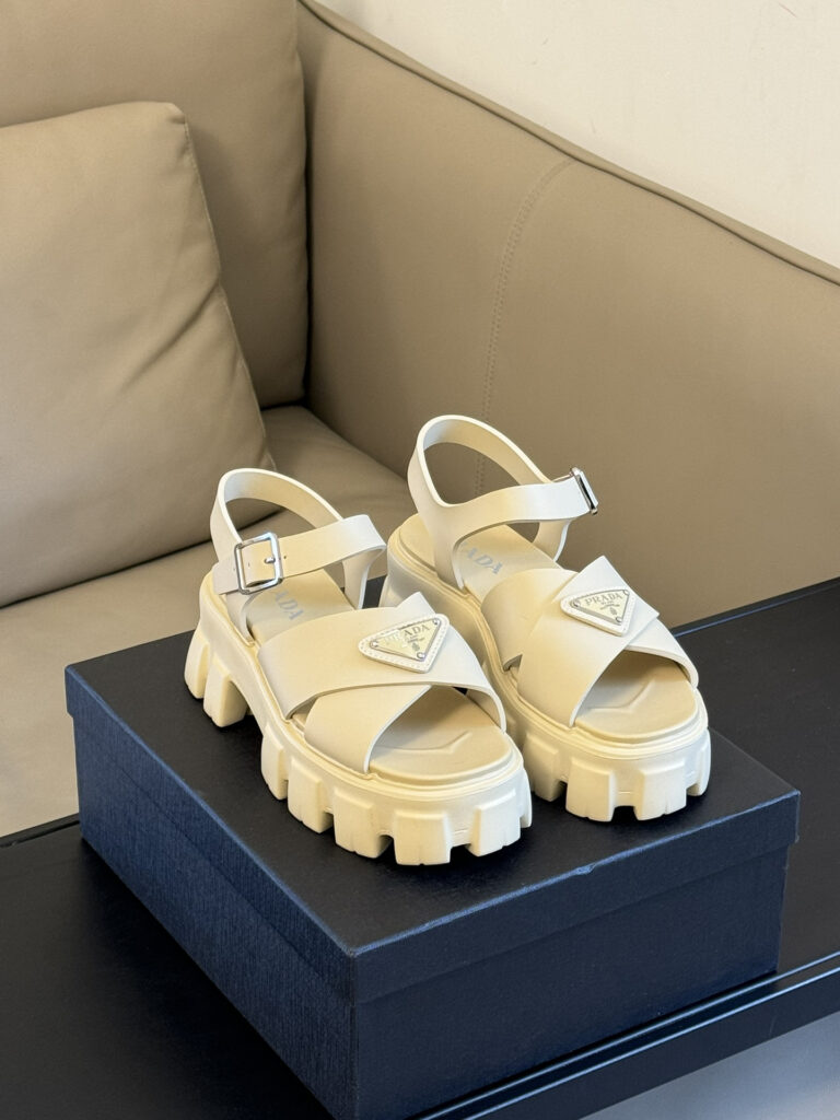 Prada sandals editorial product context 1