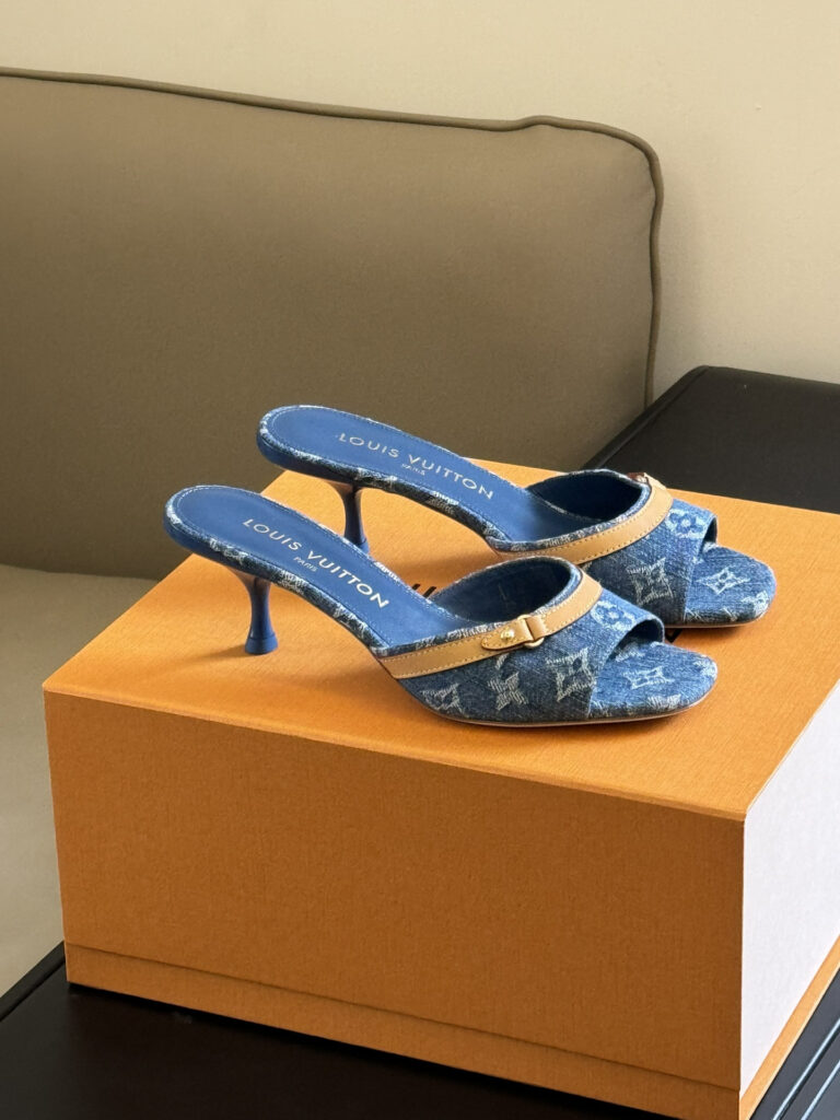 Louis Vuitton heels sandals editorial product context 1