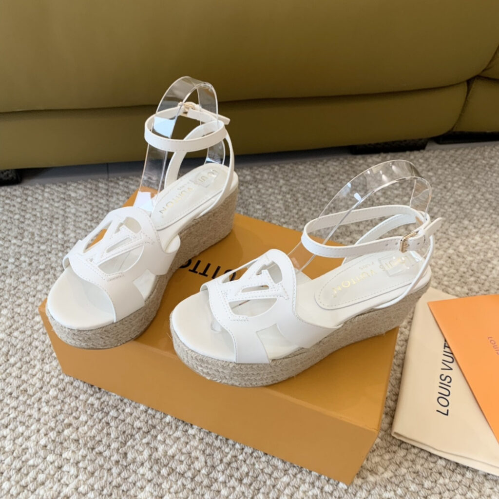 Louis Vuitton heels sandals editorial product context 1