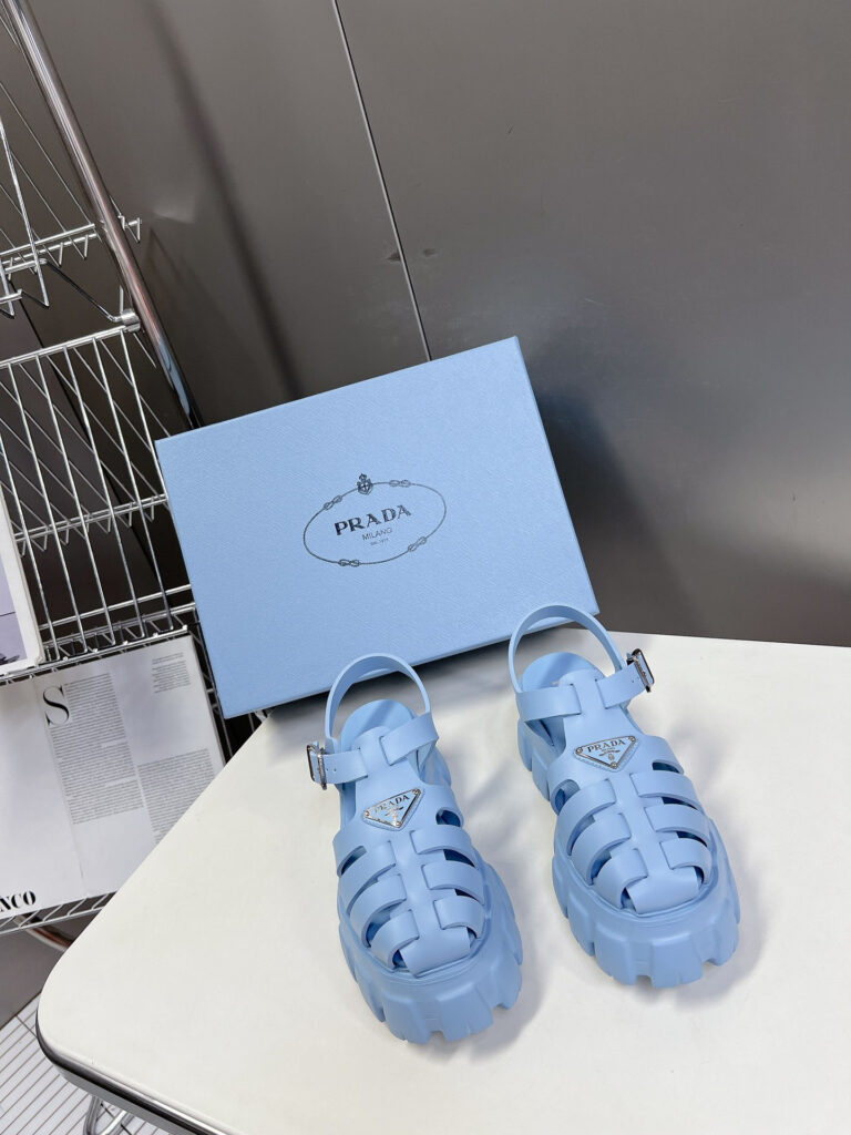 Prada sandals editorial product context 1