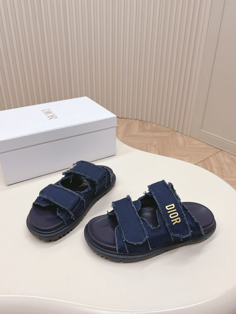 Dior SLIDE SANDALS editorial product context 1