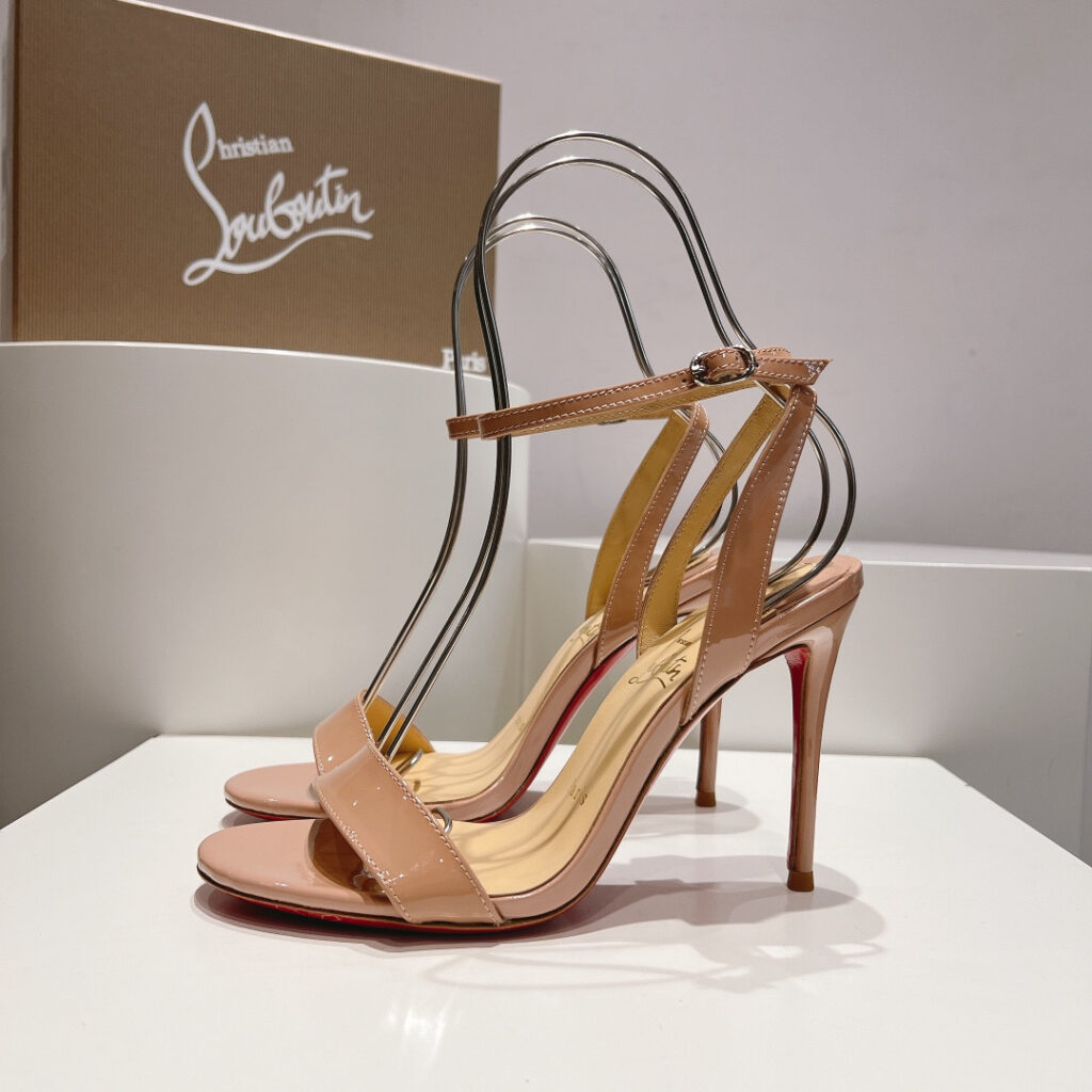 Ch**an Louboutin Ankle Strap Sandal Sandals 10 cm editorial product context 1