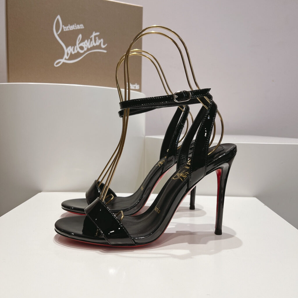 Ch**an Louboutin Ankle Strap Sandal Sandals 10 cm editorial product context 1