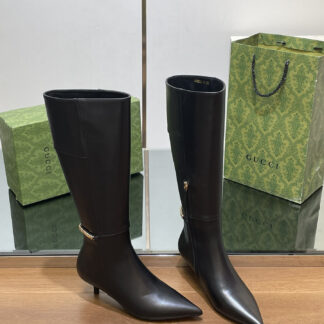 Gucci women's ankle boot with horsebit