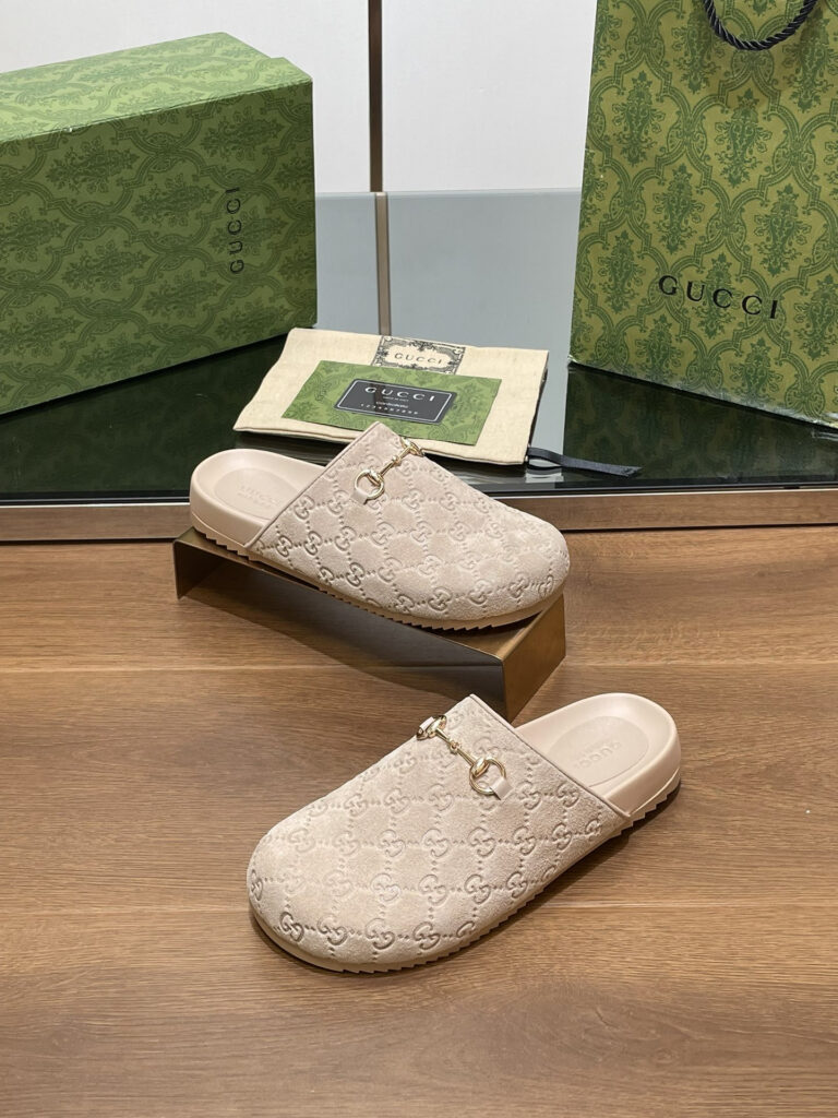 Gucci Horsebit Slipper Sandals editorial product context 1