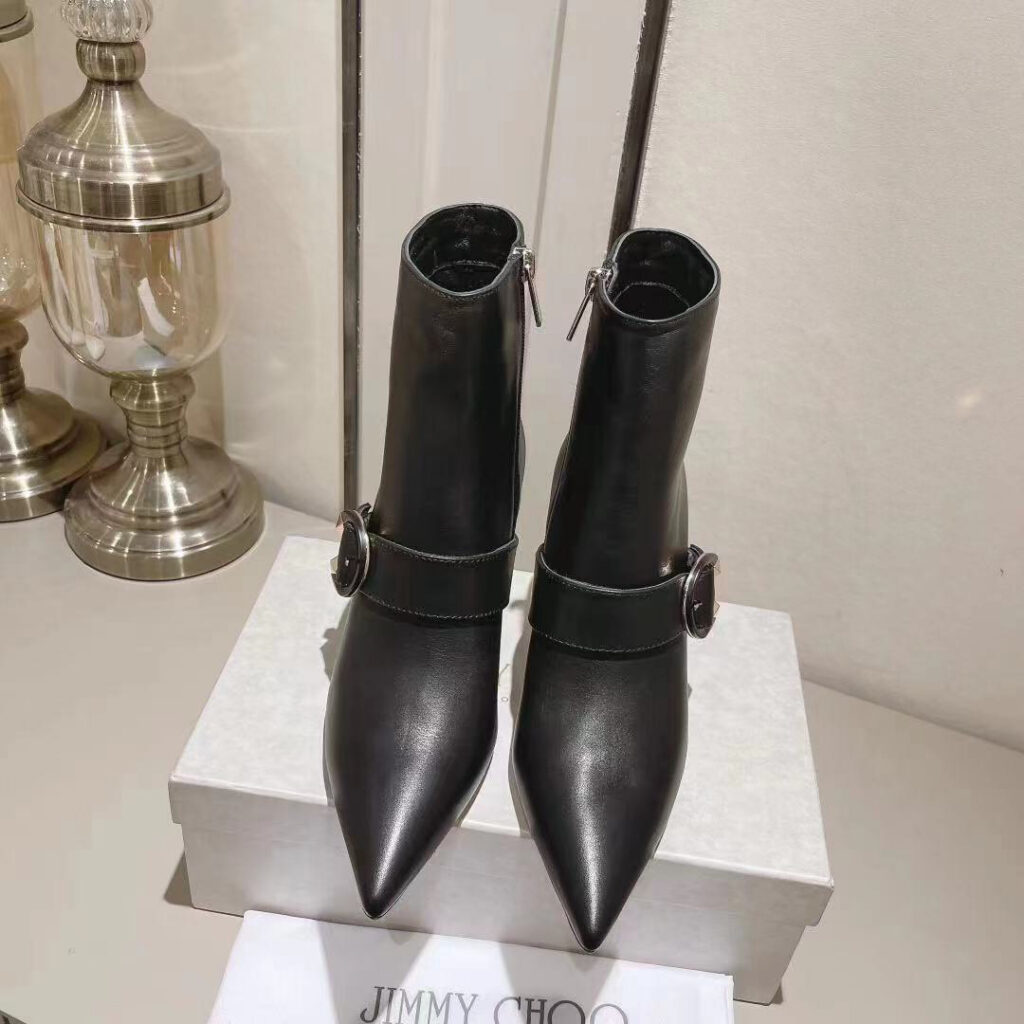 Ji*y Ch* Scarlett High 8.5cm Boots editorial product context 1