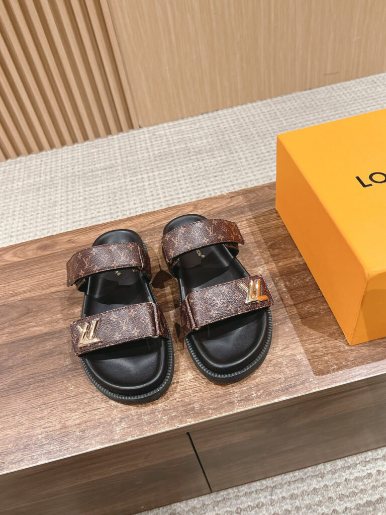 Louis Vuitton sandals editorial product context 1