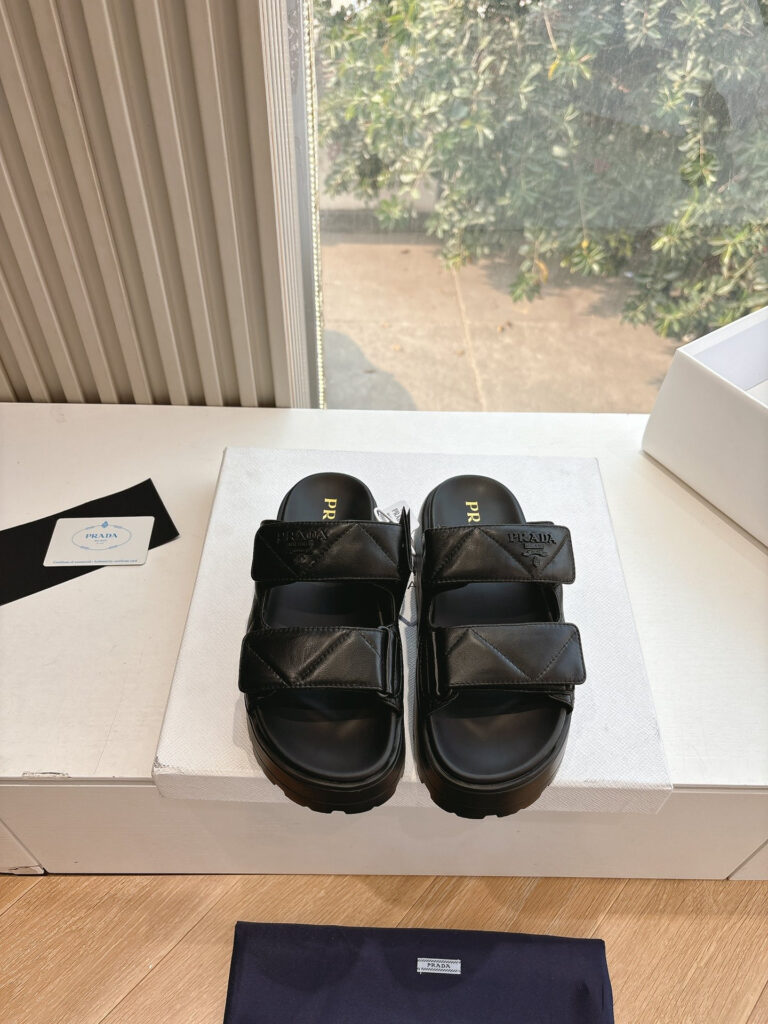 Prada sandals editorial product context 1