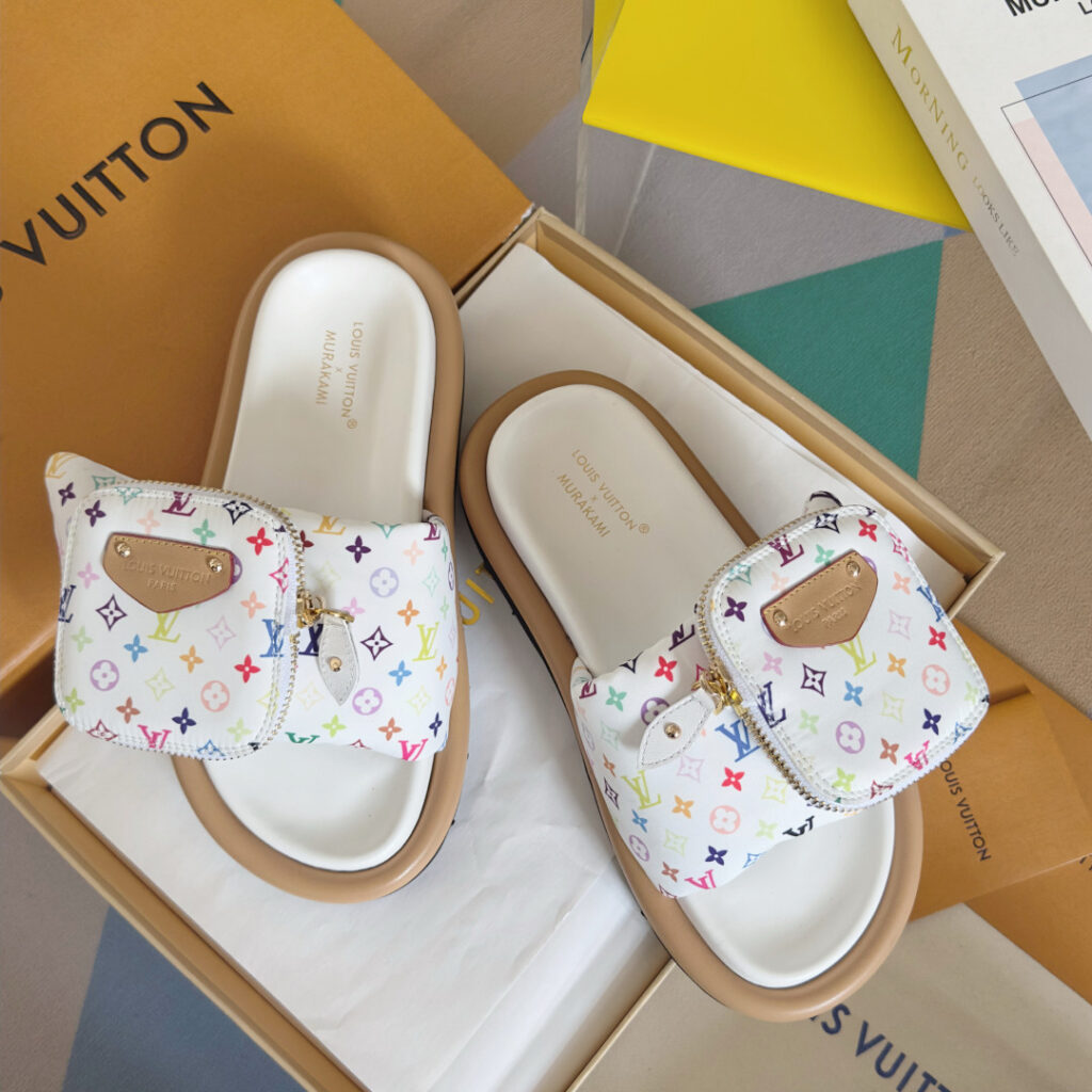 Louis Vuitton Tm Pool Pillow Comfort Mule Piece editorial product context 1