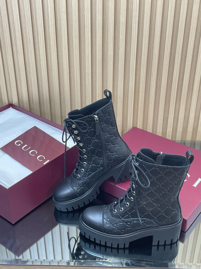 Gucci boots editorial product context 1