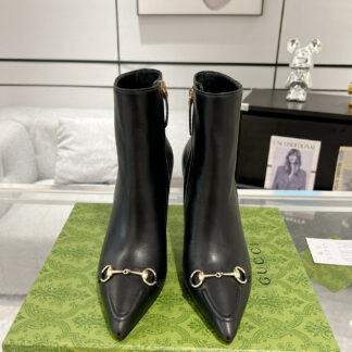 Gucci women's ankle boot with horsebit