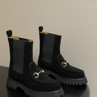 Gucci women's ankle boot with horsebit