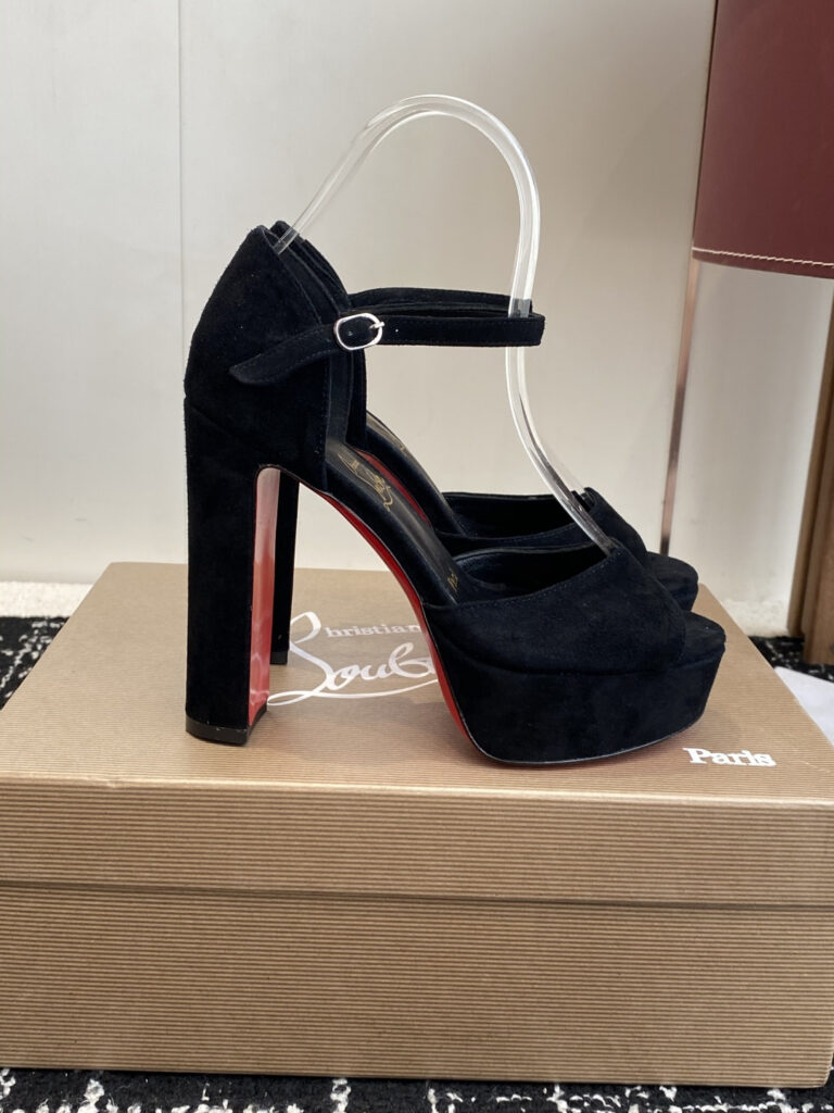 Ch**an Louboutin Heels Sandal 12.5cm Sandals editorial product context 1