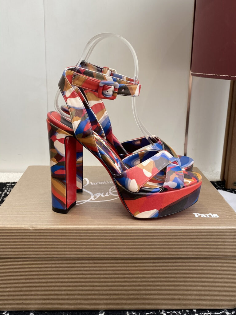 Ch**an Louboutin Heels Sandal 12.5cm Sandals editorial product context 1