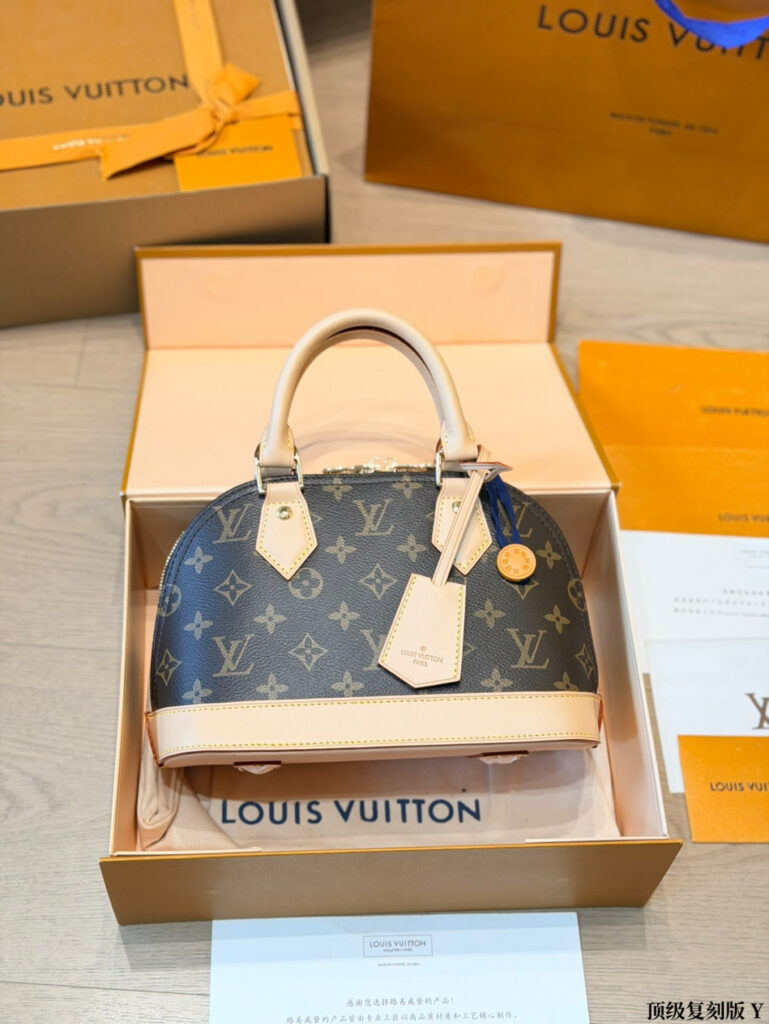Louis Vuitton Gold Leather Bag editorial product context 2