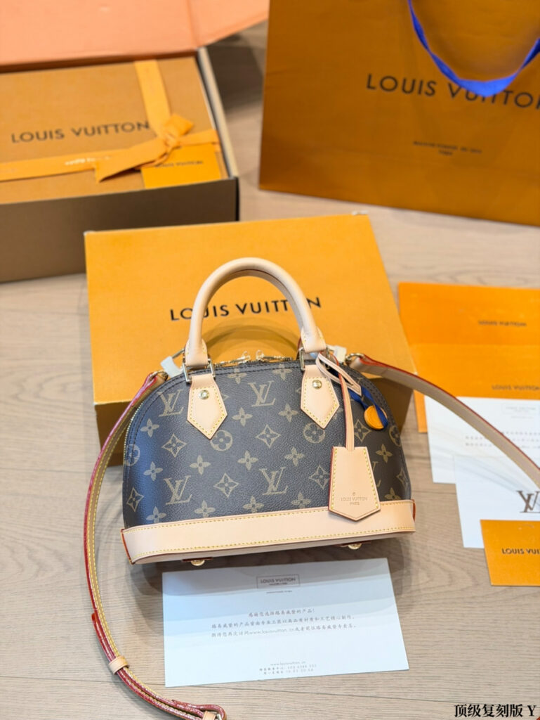 Louis Vuitton Gold Leather Bag editorial product context 3