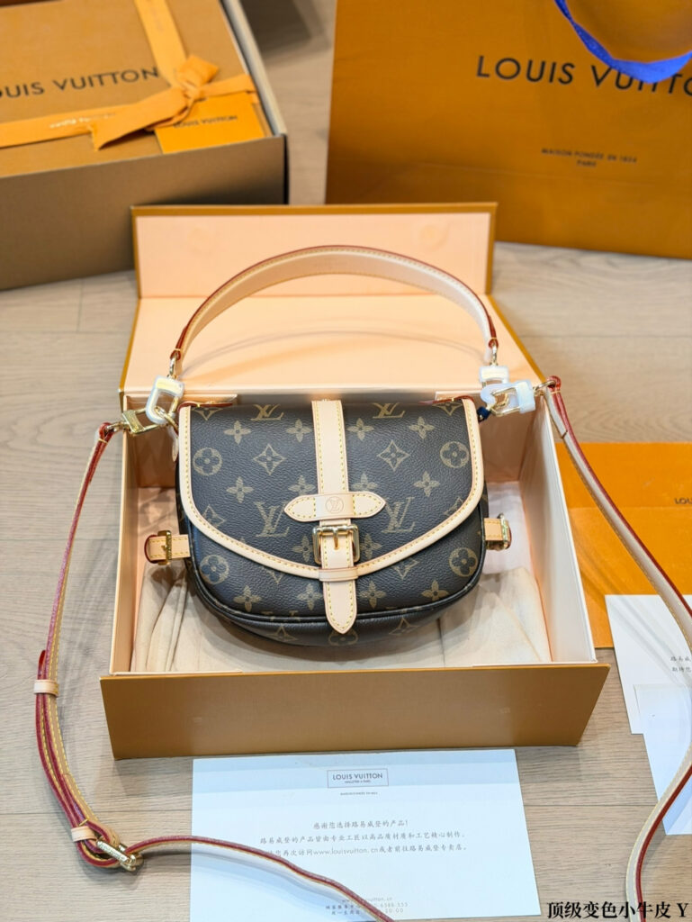Louis Vuitton Leather Crossbody Bag editorial product context 1