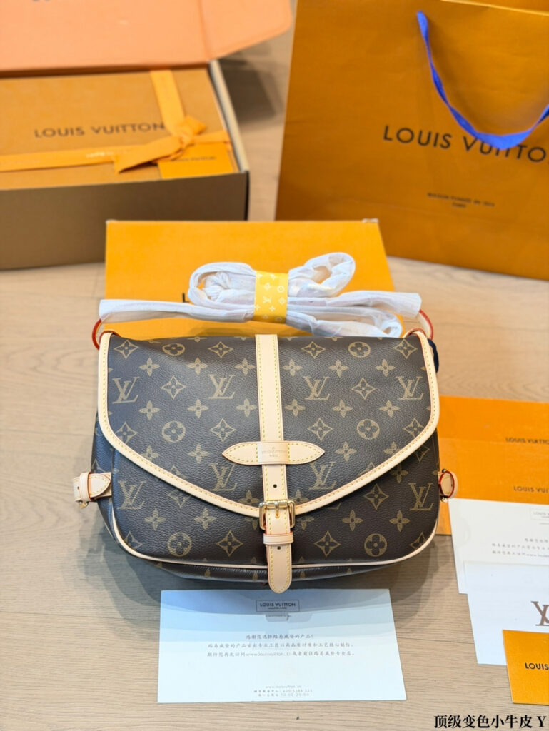 Louis Vuitton Leather Crossbody Bag editorial product context 1