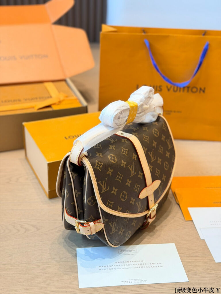 Louis Vuitton Leather Crossbody Bag editorial product context 3