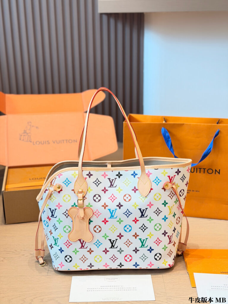 Louis Vuitton Leather Tote Bag editorial product context 1