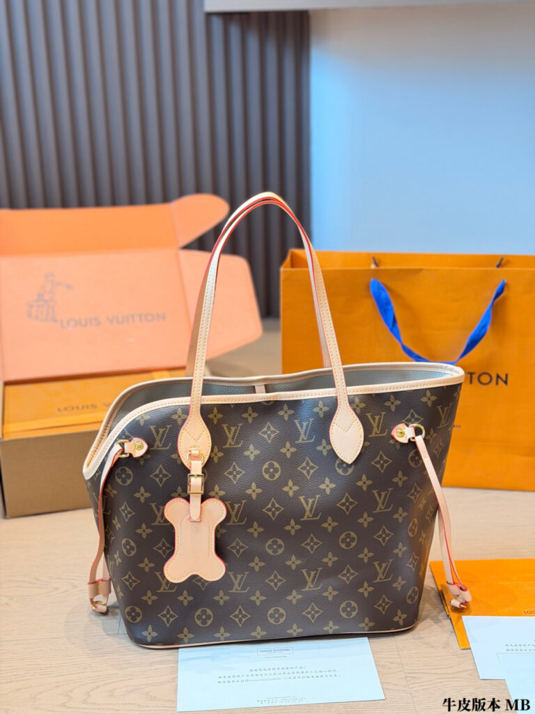 Louis Vuitton Leather Tote Bag editorial product context 2