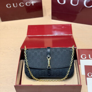 Gucci Gold Leather Bag