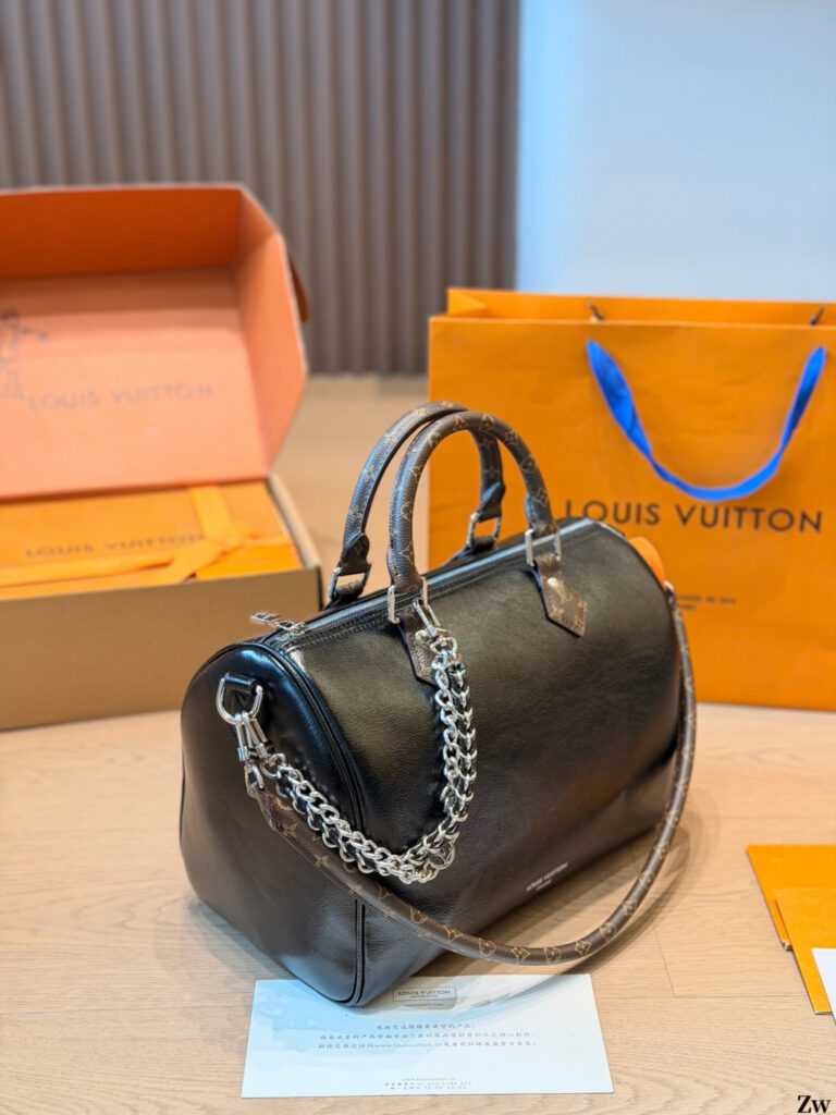 Louis Vuitton Leather Crossbody Bag editorial product context 3